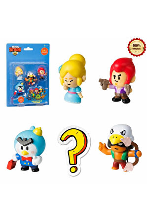Brawl Stars 5'li Figür Set Brawl Stars Oyuncak Set Orijinal Brawl Stars