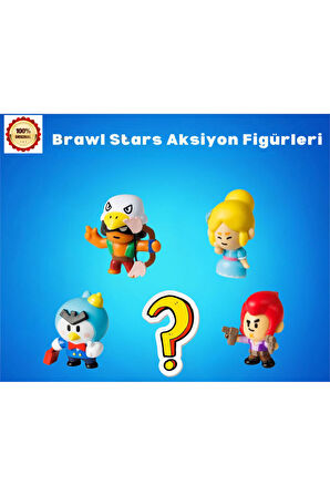 Brawl Stars 5'li Figür Set Brawl Stars Oyuncak Set Orijinal Brawl Stars