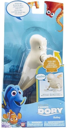 Orjinal Disney Kayıp Balık Dory Hareketli Büyük Figürler BEYAZ BALİNA BAİLEY Sesli Figür