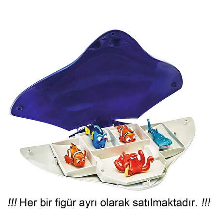 Orjinal Disney Kayıp Balık Dory Bay Ray ile Sür, Gezdir ve Sakla 3 ü 1 Arada Mr Ray Swigglefish