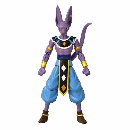 Dragon Ball 16cm Dragon Yıldızları Poz Verilebilir Figürü Beerus 36894