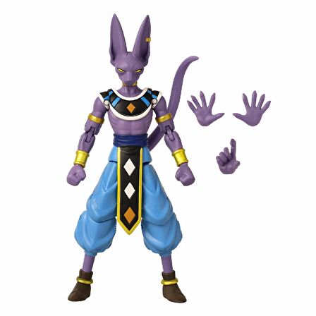 Dragon Ball 16cm Dragon Yıldızları Poz Verilebilir Figürü Beerus 36894