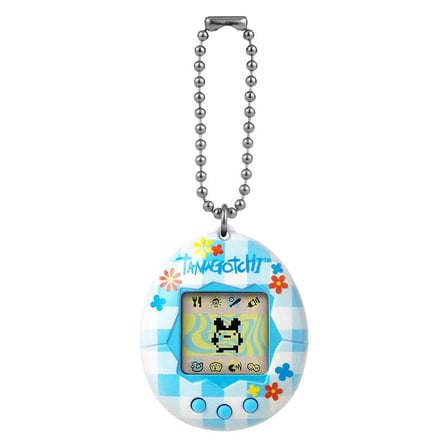 Tamagotchi Original Gen 2 Flower Gingham Sanal Bebek Dijital Evcil Hayvan Elektronik Oyuncak