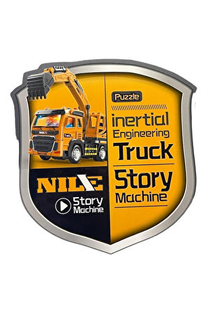 İnşaat Araçları Işıklı Sesli Tır Seti 3 'lü Oyuncak