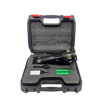 Pd-12800 45 Watt 4500 Lümen Zoomlu Profesyonel Avcı El Feneri