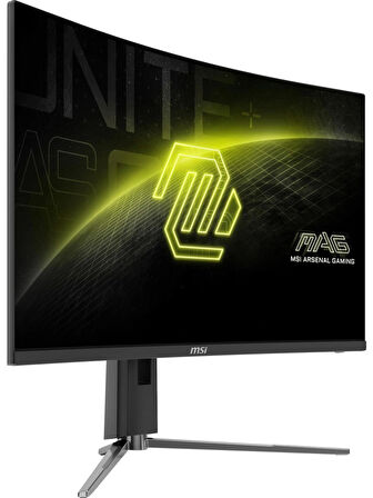 MSI MAG 32CQ6PF 31.5" 0.5 ms 2K Curved 180 Hz Oyuncu Monitörü