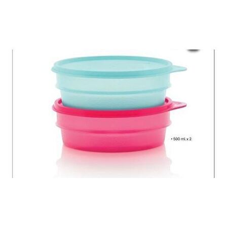 TUPPERWARE MODÜLER 2Lİ SAKLAMA KAPLARI