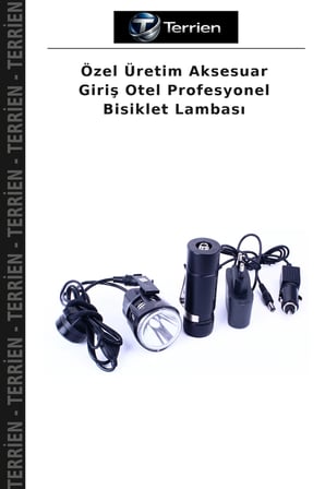 Özel Üretim Aksesuar Giriş Otel Profesyonel Bisiklet Lambası