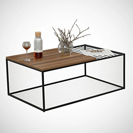 Pasific Home Zinus Metal Orta Sehpa, Ceviz