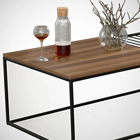 Pasific Home Zinus Metal Orta Sehpa, Ceviz