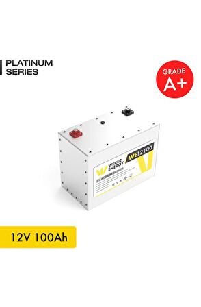 12V 100Ah LiFePO4 Platinum Series Bluetooth'lu Lityum Demir Fosfat Akü