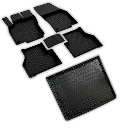 Volkswagen Caddy Ferrous 4D Paspas ve 3D Bagaj Havuzu 2020 ve Üstü