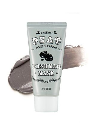 Gözenek Temizleyici Kil ve Kömür Maskesi 50ml APIEU Fresh Mate Peat Mask (Pore Clearing)