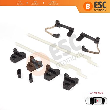 Mercedes CLA A C E Class W177 W176 W205 C207 C117 İçin Sunroof Kızak Tamir Seti