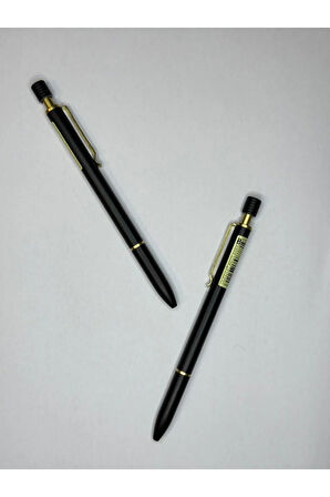 Versatil 0,7 mm Altın Desenlı Kurşun Kalem (2 Adet)