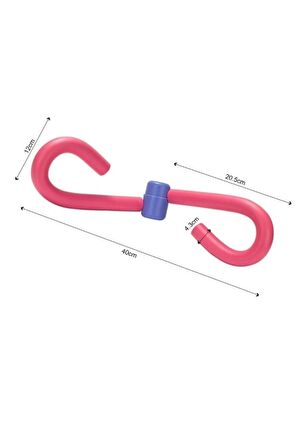 Pilates Kelebek Aleti Kol Bacak Basen Sıkılaştırıcı Ve Plates Vücut Şekillendirici Pembe