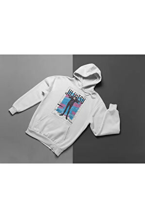 Jujutsu Kaisen Baskılı Unisex Oversize Anime Hoodie