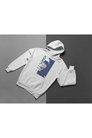 Lunch Billie Eilish Baskılı Unisex Oversize Tasarım Şarkıcı Hoodie