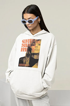 Taylor Swift Tasarım Baskılı Unisex Oversize Şarkıcı Hoodie