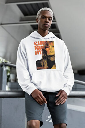 Taylor Swift Tasarım Baskılı Unisex Oversize Şarkıcı Hoodie