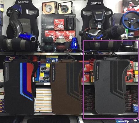 Bmw F10 Paspas Takımı Lateks 5 Serisi 2011+ Gri - Siyah M.Perform