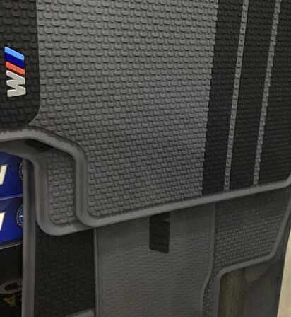 Bmw F10 Paspas Takımı Lateks 5 Serisi 2011+ Gri - Siyah M.Perform