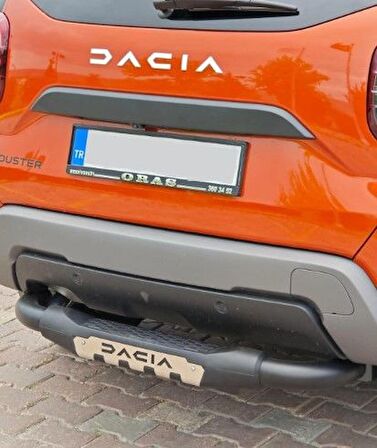DACİA DUSTER ARKA TAMPON KORUMA SİYAH (PAK26)