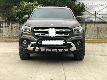 Toyota Revo Hilux Ön Tampon Koruma Demiri 2006+ / 2021+ Siyah Pwt03