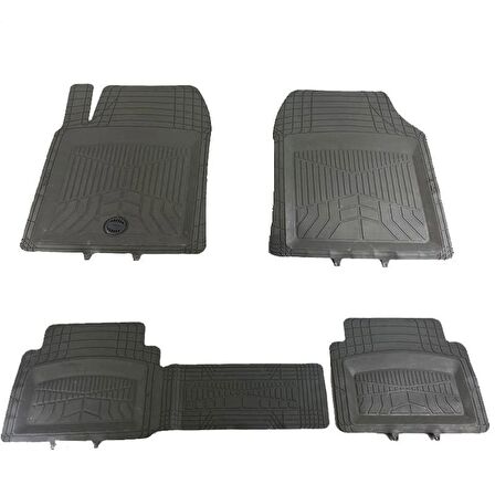 Peugeot 301 Havuzlu Universal 3D Paspas Havuzlu Pufi Move Siyah