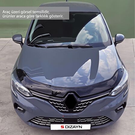 S-Dizayn Volkswagen Tiguan ABS Plastik Kaput Rüzgarlığı 2008-2015 A+Kalite