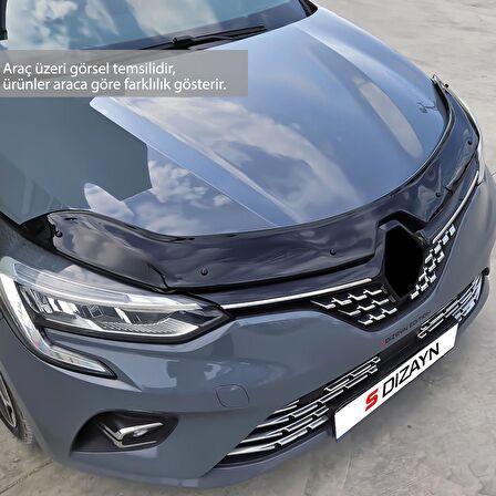 S-Dizayn Volkswagen Tiguan ABS Plastik Kaput Rüzgarlığı 2008-2015 A+Kalite