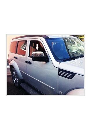 Dodge Nitro Ayna Kapağı Paslanmaz Çelik Krom 2 Parça