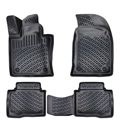 Rizline Fiat Tipo Hatchback EU 2015 Sonrası 3D Havuzlu Paspas