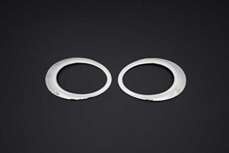 Renault Megane 3 Krom Sis Farı Çerçevesi 2 Parça 2010-2012 Arası