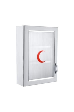 Pvc Malzeme Kaliteli Ecza Dolabı 50x35x16 Cm