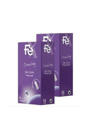 Prezervatif Üçlü Zevk Crowling 1 Kutu 12 Li Paket