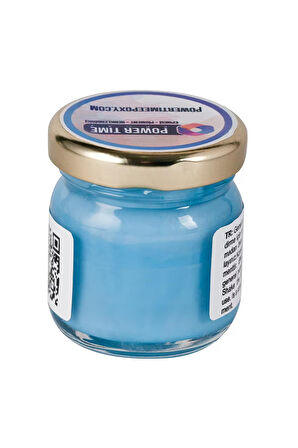 Opak & Transparan Sıvı Pigment Boya / Açık Mavi / Epoksi Için 30 GRAM
