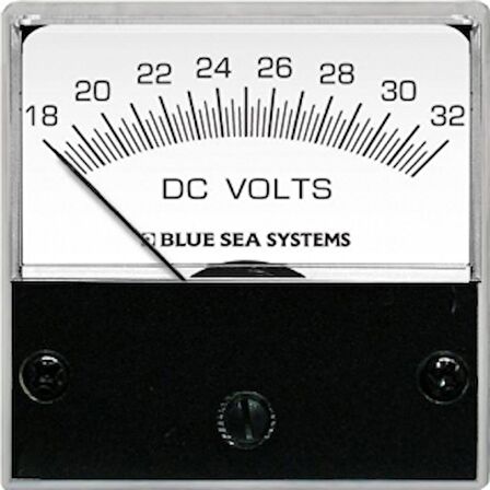 DC mikro voltmetre 51x51 18-32V