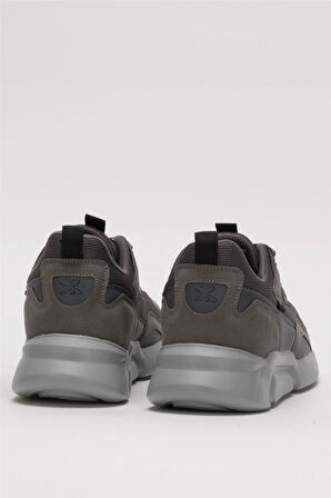 Erkek Günlük Rahat Yürüyüş Spor Ayakkabı FÜME - SİYAH