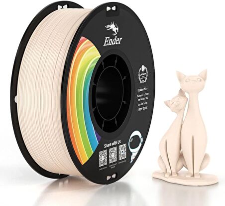 Creality Ender PLA+ Filament Bej 1.75mm 1kg Standart