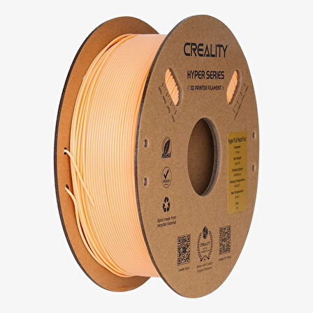 Creality Hyper PLA Filament Peach Fuzz 1.75mm 1kg Tek Ebat