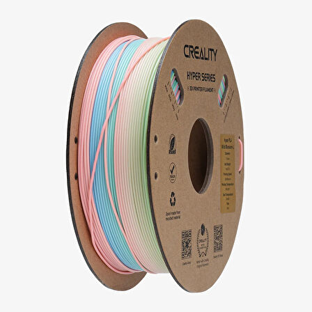 Creality Hyper PLA Gökkuşağı Spring Lake Filament 1.75mm 1kg Standart