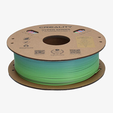 Creality Hyper PLA Gökkuşağı Filament Wild Blossom - Short 1.75mm 1kg Standart