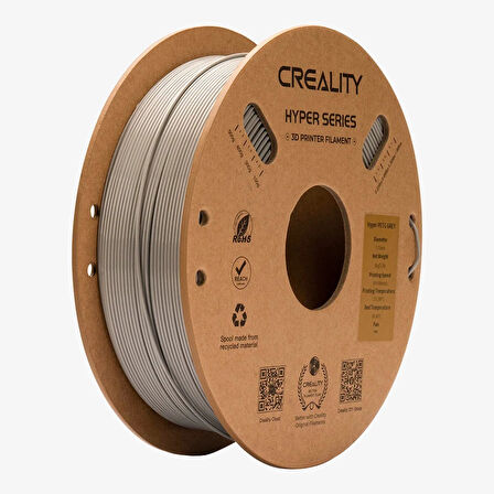 Creality Hyper PETG Filament Gri 1.75mm 1kg Standart