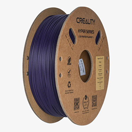 Creality Hyper PLA Karbon Fiber Filament Mor 1.75mm 1kg Standart