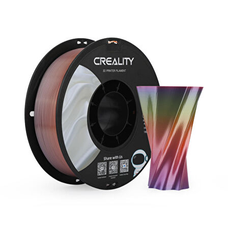 Creality CR-SILK PLA Filament Gökkuşağı 1.75mm 1kg Standart