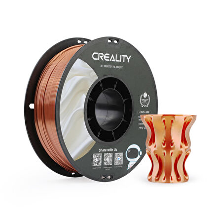 Creality CR-SILK PLA Filament Bakır 1.75mm 1kg Standart