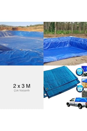 2x3 Star Abkplastik Su Kar Geçirmez Ebatlı Branda Çadır 2m x 3m