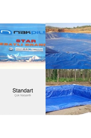 3x4 Star Abkplastik Su Kar Geçirmez Ebatlı Branda Çadır 3m x 4m