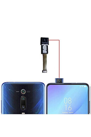 Xıaomi Mi 9 Pro Uyumlu Ön Kamera Flex